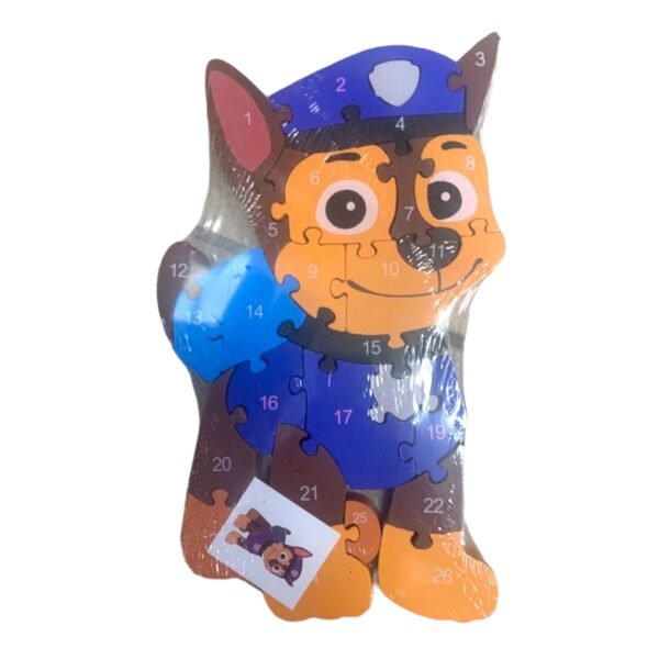 Paw Patrol medinės dėlionės rinkinys