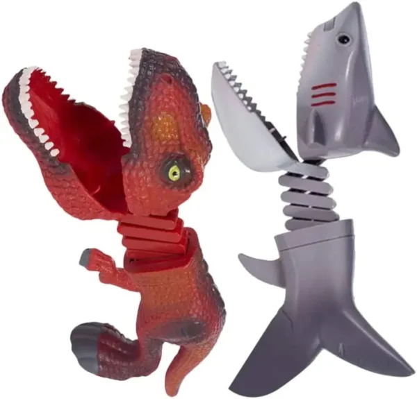 Dinozaurų griebimo žaislas vaikams.